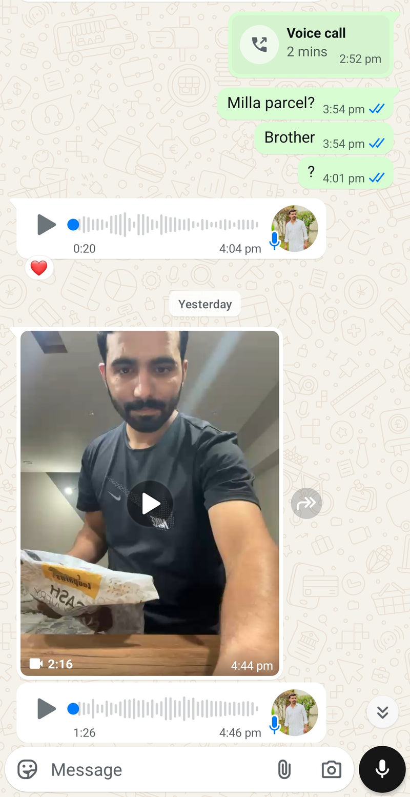 WhatsApp Screenshot