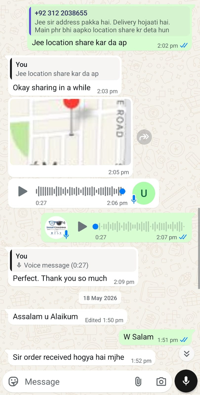 WhatsApp Screenshot